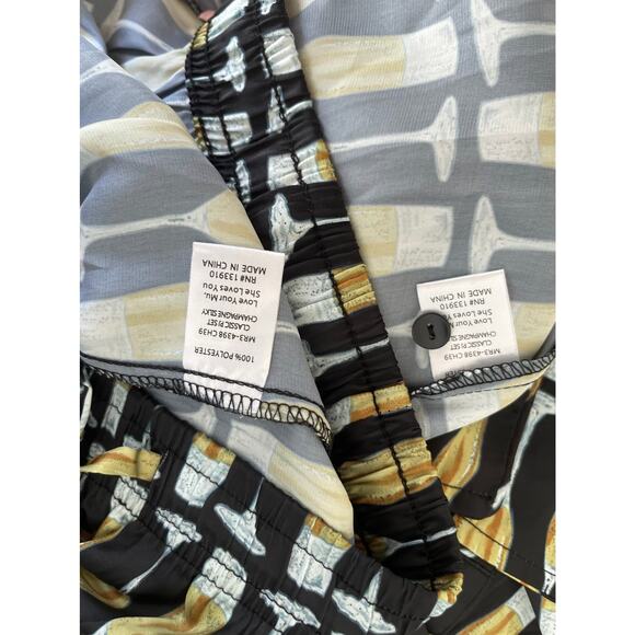 NEW NWT Show Me Your Mumu Classic PJ Set Champagne Silky Size XS - Picture 5 of 6